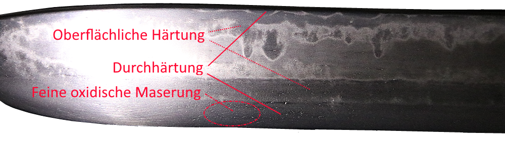 Messer direkt aus Eisenerzen.